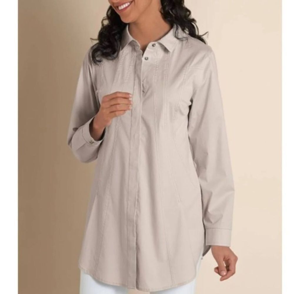 Soft Surroundings Seams Perfect A-line tunic